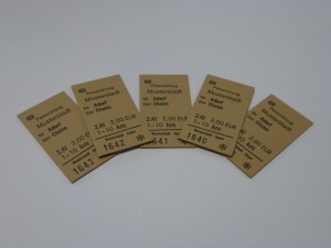 Edmondsonsche Fahrkarten (Billetts)